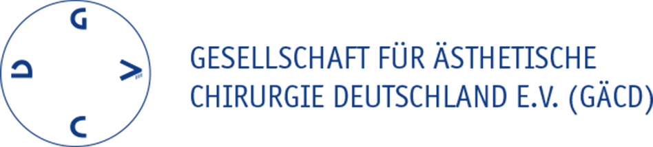 GÄCD | Gesellschaft für ästhetische Chirurgie Deutschland e.V. – Logo